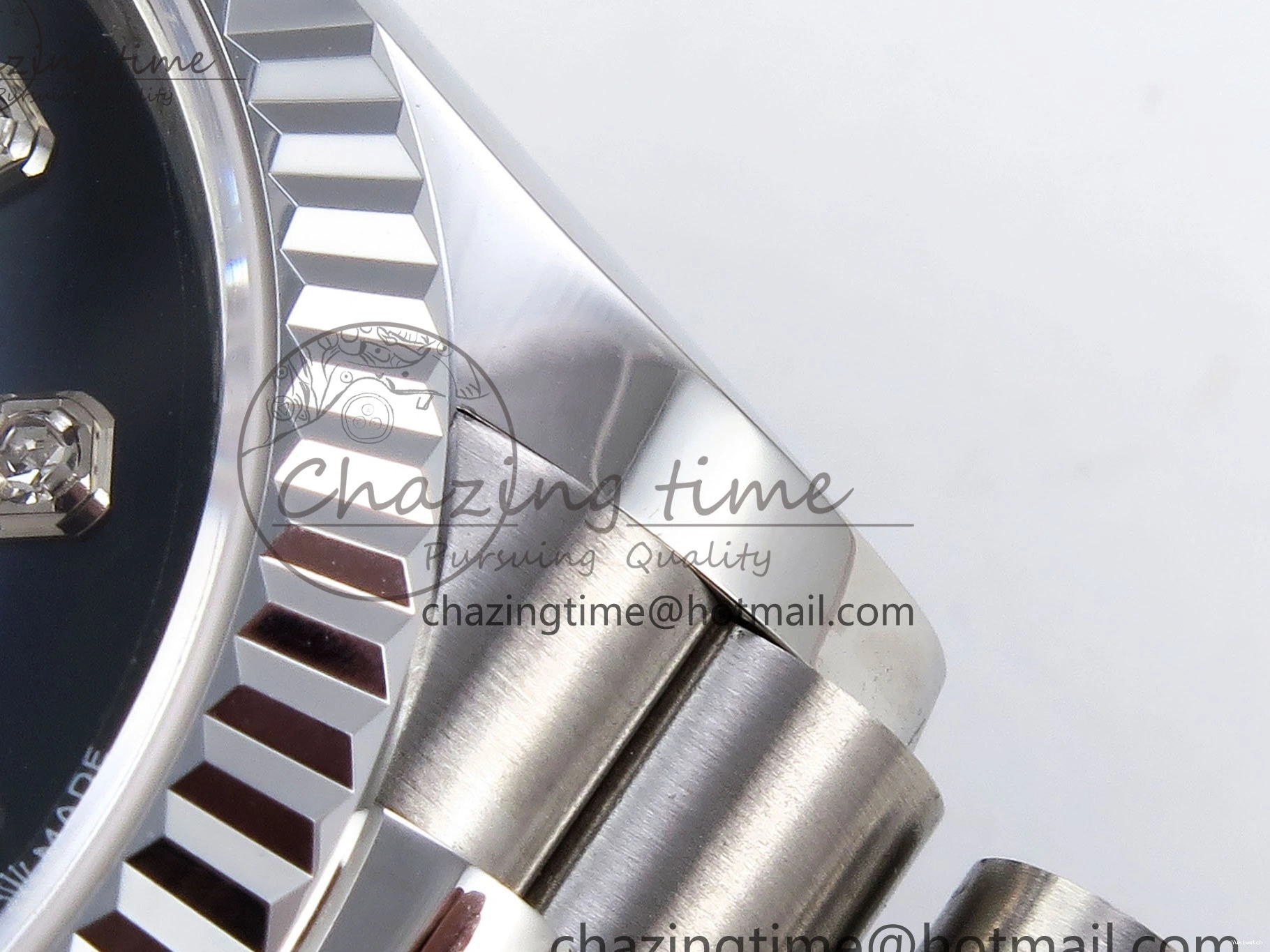 Diamonds 36 A2836 Dial on Day SS Edition Blue Date Best SS TWSF Bracelet 0411